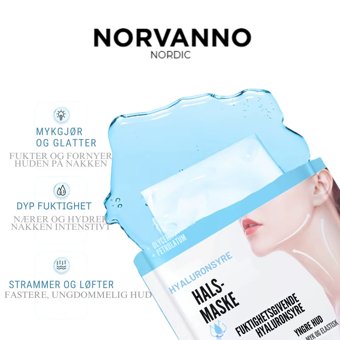 Anti-Rynker Halsmaske