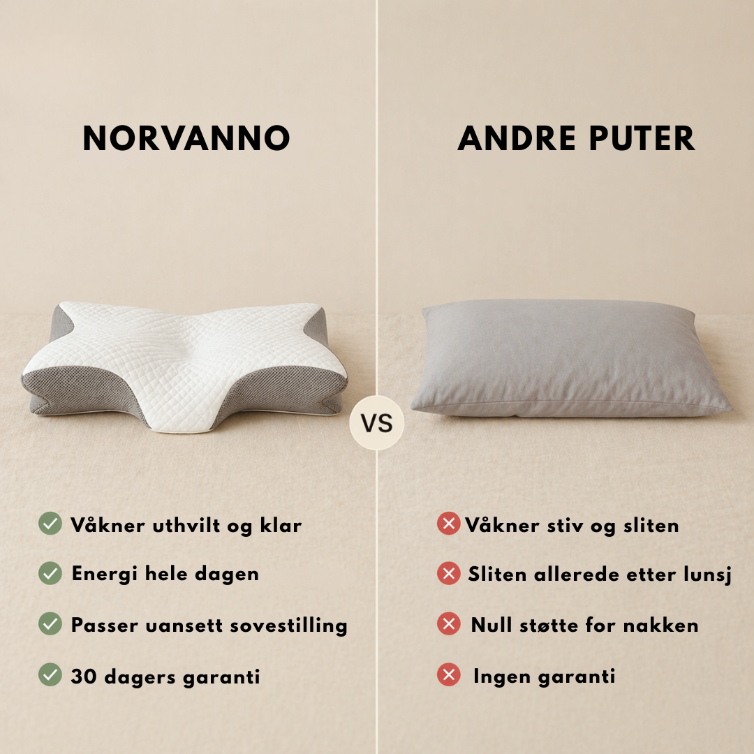 Norvanno™ Ergonomisk Nakkepute